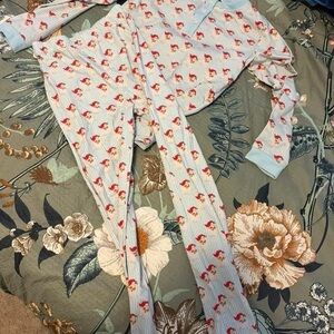 Cecil & Lou Pajamas with Santa